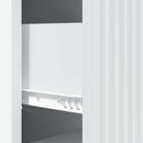 vidaXL Fiókos szekrény Fehér 33 x 34,5 x 87 cm Szerelt Fa