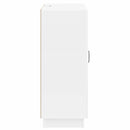 vidaXL Széf fiókkal Magasfényű Fehér 66 x 34,5 x 87 cm Szerelt Fa
