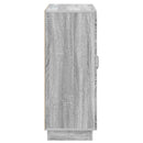 vidaXL Széf fiókkal Szürke Sonoma 66 x 34,5 x 87 cm Szerelt Fa