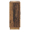 vidaXL Széf fiókkal Antik Fa 66 x 34,5 x 87 cm Szerelt Fa