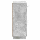 vidaXL Széf fiókkal Betonszürke 66 x 34,5 x 87 cm Szerelt Fa