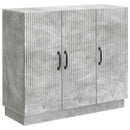 vidaXL Széf Betonszürke 89 x 34,5 x 77 cm Szerelt Fa
