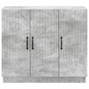 vidaXL Széf Betonszürke 89 x 34,5 x 77 cm Szerelt Fa