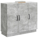 vidaXL Széf Betonszürke 89 x 34,5 x 77 cm Szerelt Fa