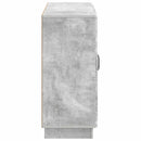 vidaXL Széf Betonszürke 89 x 34,5 x 77 cm Szerelt Fa