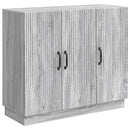 vidaXL Széf Szürke Sonoma 89 x 34,5 x 77 cm Szerelt Fa