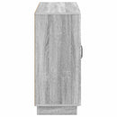 vidaXL Széf Szürke Sonoma 89 x 34,5 x 77 cm Szerelt Fa