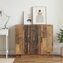 vidaXL Széf Antik Fa 89 x 34,5 x 77 cm Szerelt Fa