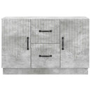 vidaXL Széf fiókkal Betonszürke 89 x 34,5 x 57 cm Szerelt Fa