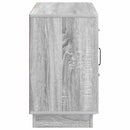 vidaXL Széf fiókkal Szürke Sonoma 89 x 34,5 x 57 cm Szerelt Fa