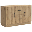 vidaXL Széf Kézműves Tölgy 89 x 34,5 x 57 cm Szerelt Fa