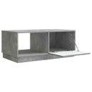 vidaXL Dohányzóasztal Betonszürke 90 x 50 x 37 cm Szerelt Fa