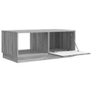 vidaXL Dohányzóasztal Szürke Sonoma 90 x 50 x 37 cm Szerelt Fa