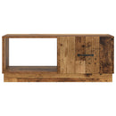 vidaXL Dohányzóasztal Antik Fa 90 x 50 x 37 cm Szerelt Fa