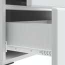 vidaXL Éjjeliszekrény 2 db Fehér 43 x 34,5 x 47,5 cm Szerelt Fa