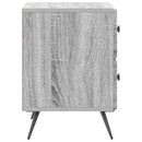 vidaXL Éjjeliszekrény Szürke Sonoma 43 x 34,5 x 47,5 cm Szerelt Fa