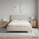 vidaXL Éjjeliszekrény 2 db Kézműves Tölgy 43 x 34,5 x 47,5 cm