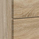 vidaXL Éjjeliszekrény Sonoma Tölgy 62 x 34,5 x 47,5 cm Szerelt Fa