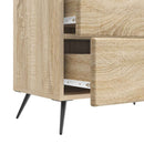 vidaXL Éjjeliszekrény Sonoma Tölgy 62 x 34,5 x 47,5 cm Szerelt Fa