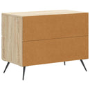vidaXL Éjjeliszekrény Sonoma Tölgy 62 x 34,5 x 47,5 cm Szerelt Fa