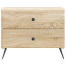 vidaXL Éjjeliszekrény Sonoma Tölgy 62 x 34,5 x 47,5 cm Szerelt Fa