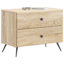vidaXL Éjjeliszekrény Sonoma Tölgy 62 x 34,5 x 47,5 cm Szerelt Fa