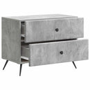 vidaXL Éjjeliszekrény Betonszürke 62 x 34,5 x 47,5 cm Szerelt Fa