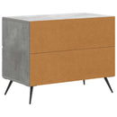 vidaXL Éjjeliszekrény Betonszürke 62 x 34,5 x 47,5 cm Szerelt Fa