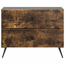 vidaXL Éjjeliszekrény Füstös Tölgy 62 x 34,5 x 47,5 cm Szerelt Fa