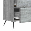 vidaXL Éjjeliszekrény Szürke Sonoma 62 x 34,5 x 47,5 cm Szerelt Fa