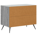 vidaXL Éjjeliszekrény Szürke Sonoma 62 x 34,5 x 47,5 cm Szerelt Fa