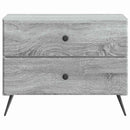 vidaXL Éjjeliszekrény Szürke Sonoma 62 x 34,5 x 47,5 cm Szerelt Fa