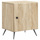 vidaXL Éjjeliszekrény 2 pcs Sonoma Tölgy 43 x 34,5 x 50 cm Szerelt Fa