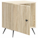 vidaXL Éjjeliszekrény 2 pcs Sonoma Tölgy 43 x 34,5 x 50 cm Szerelt Fa