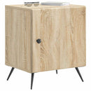 vidaXL Éjjeliszekrény 2 pcs Sonoma Tölgy 43 x 34,5 x 50 cm Szerelt Fa