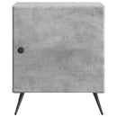 vidaXL Éjjeliszekrény Betonszürke 43 x 34,5 x 50 cm Szerelt Fa