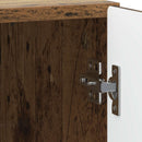 vidaXL Éjjeliszekrény Antik Fa 43 x 34,5 x 50 cm Szerelt Fa