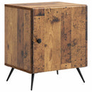 vidaXL Éjjeliszekrény Antik Fa 43 x 34,5 x 50 cm Szerelt Fa