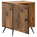 vidaXL Éjjeliszekrény Antik Fa 43 x 34,5 x 50 cm Szerelt Fa