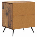 vidaXL Éjjeliszekrény Antik Fa 43 x 34,5 x 50 cm Szerelt Fa