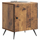vidaXL Éjjeliszekrény Antik Fa 43 x 34,5 x 50 cm Szerelt Fa