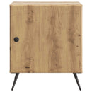 vidaXL Éjjeliszekrény 2 pcs Kézműves Tölgy 43 x 34,5 x 50 cm
