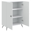 vidaXL Széf Fehér 66 x 34,5 x 90 cm Szerelt Fa