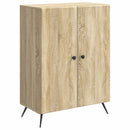 vidaXL Széf Sonoma Tölgy 66 x 34,5 x 90 cm Szerelt Fa