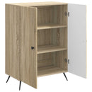 vidaXL Széf Sonoma Tölgy 66 x 34,5 x 90 cm Szerelt Fa