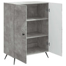 vidaXL Széf Betonszürke 66 x 34,5 x 90 cm Szerelt Fa