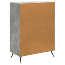 vidaXL Széf Betonszürke 66 x 34,5 x 90 cm Szerelt Fa