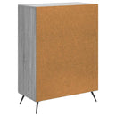 vidaXL Széf Szürke Sonoma 66 x 34,5 x 90 cm Szerelt Fa