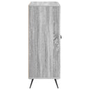 vidaXL Széf Szürke Sonoma 66 x 34,5 x 90 cm Szerelt Fa