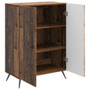 vidaXL Széf Antik Fa 66 x 34,5 x 90 cm Szerelt Fa